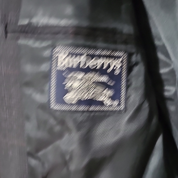 Burberry Black Sport Coat Classic Elegance - Picture 6 of 8